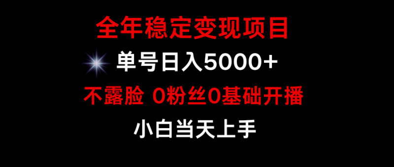 全年稳定变现，小游戏月入15w+项目，普通小白如何通过游戏直播改变命运-启学项目网